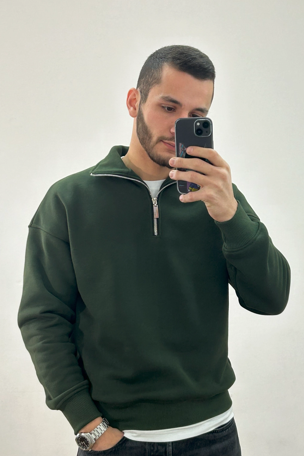 yaca　zip open sweat Men's zip up hoodies 2026 | MANGO Ukraine