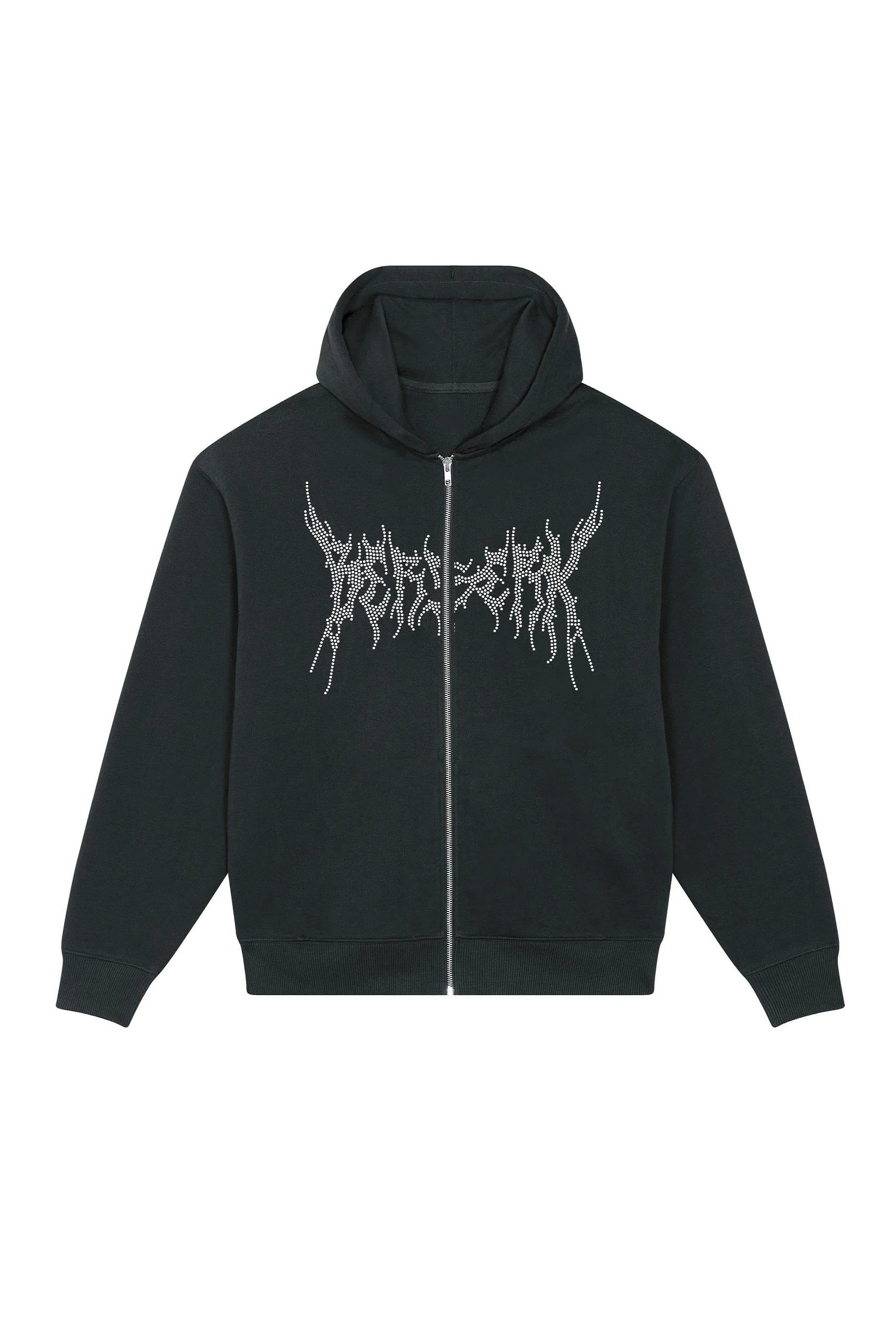 Зіп худі оверсайз унісекс зі стразами Berserk - Taboo Clothing Company
