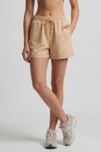 Лляні шорти жіночі v.1 Beige - Зображення 3