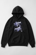 Худі оверсайз унісекс Scorpion Black