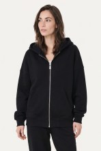 Зіп худі оверсайз жіночий Black