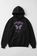 Худі оверсайз унісекс Unfolding Black