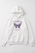 Худі оверсайз унісекс Unfolding White