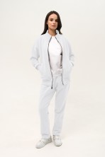 Костюм жіночий олімпійка + штани прямі White - Зображення 2