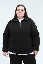 Костюм жіночий Plus Size v.2 Black - Зображення 3