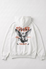 Худі оверсайз Divine White