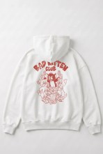 Худі оверсайз Kitten Club White
