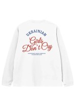 Лонгслів унісекс Don’t Cry White